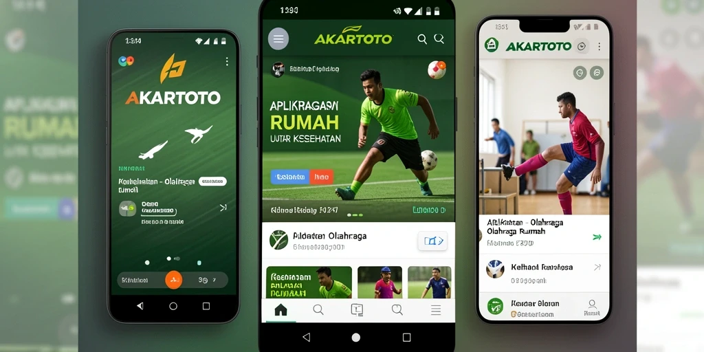 Antarmuka aplikasi AKARTOTO yang menarik dan fungsional.