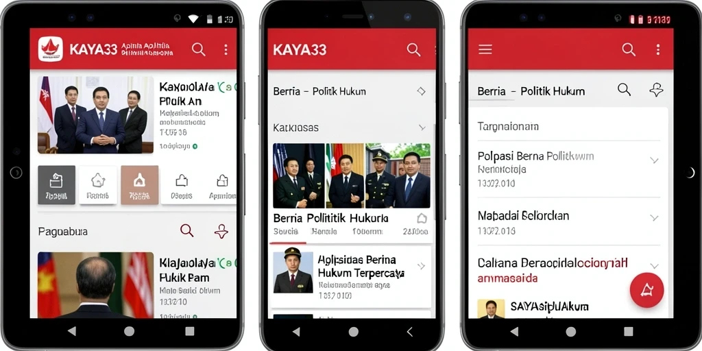 Antarmuka KAYA33 yang informatif dan mudah digunakan.