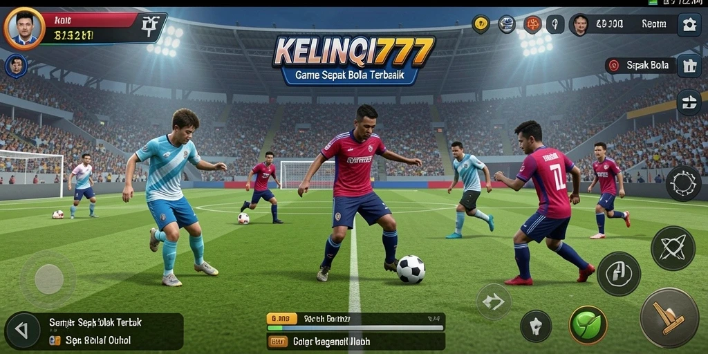 Antarmuka KELINCI777 yang intuitif dan menarik saat bermain sepak bola.